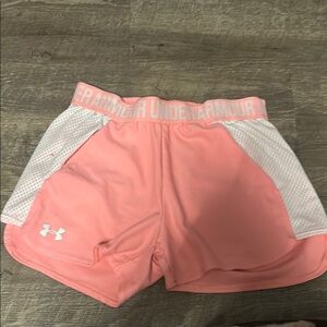 Under Armour Women's Pink Athletic Shorts